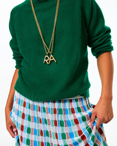 The Very Big Puffy Initial Necklace