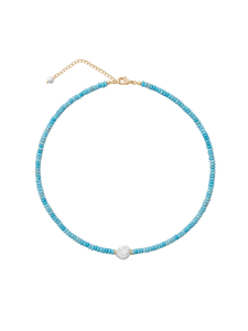Blake Necklace in Blue