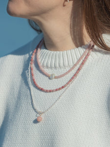 Gretel Necklace in Pink
