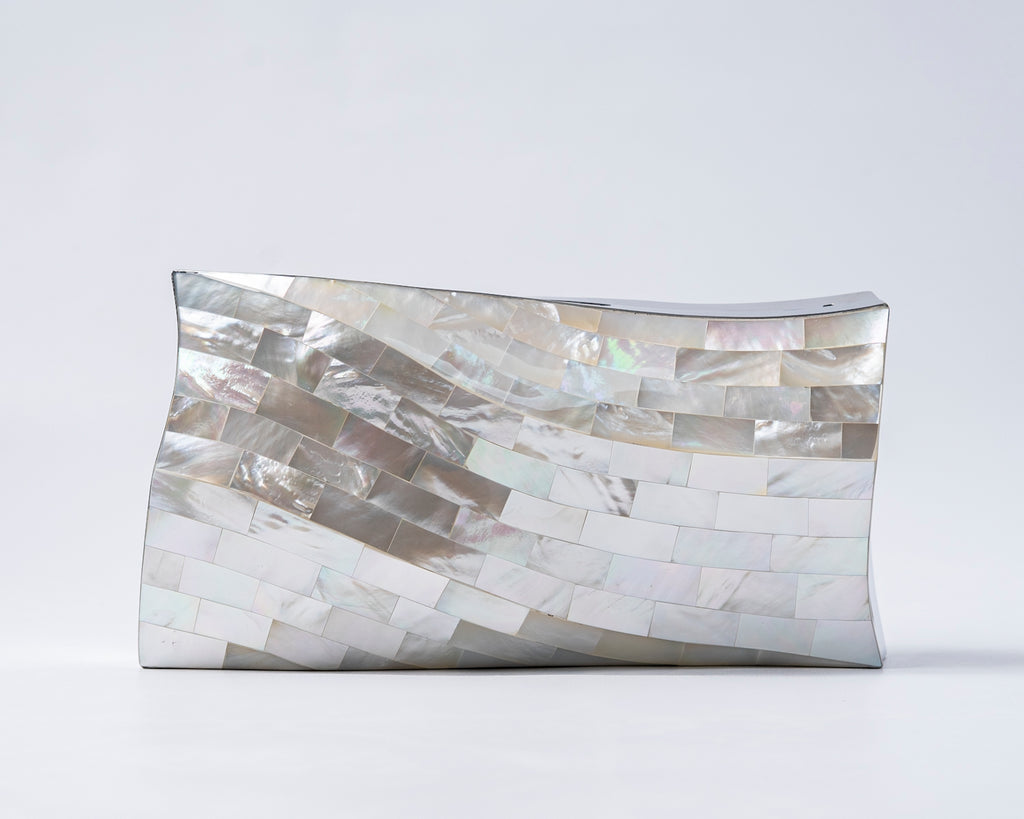 Bilbao Clutch in White