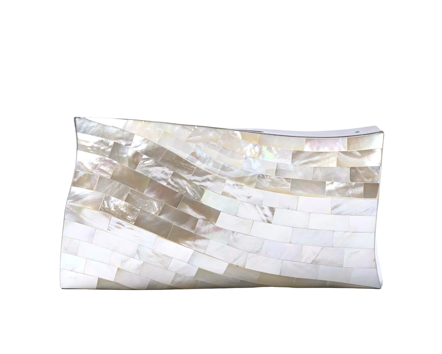 Bilbao Clutch in White