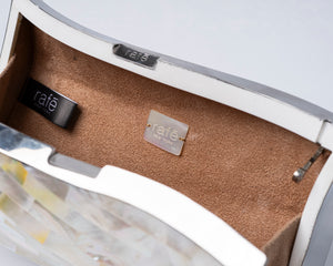 Bilbao Clutch in White