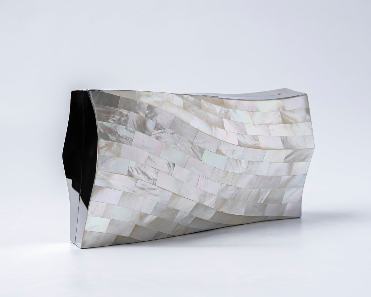 Bilbao Clutch in White