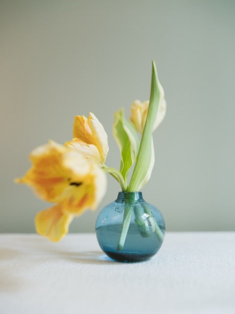 Bud Vase in Blue