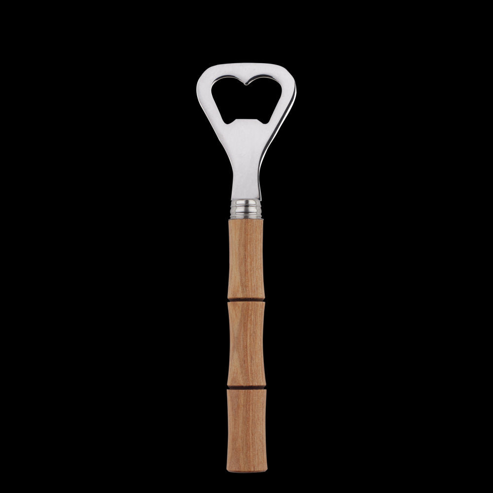 Light Bamboo Laminated Bottle Opener