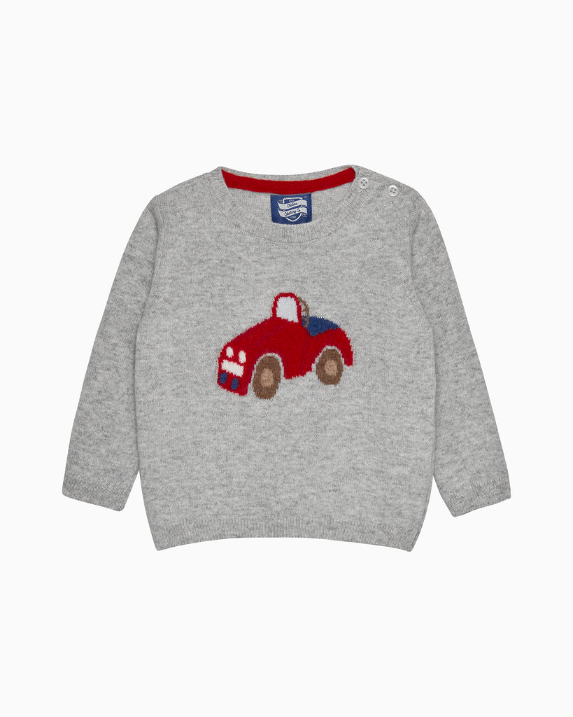 Baby Herbie Car Sweater - in 6/12 months size
