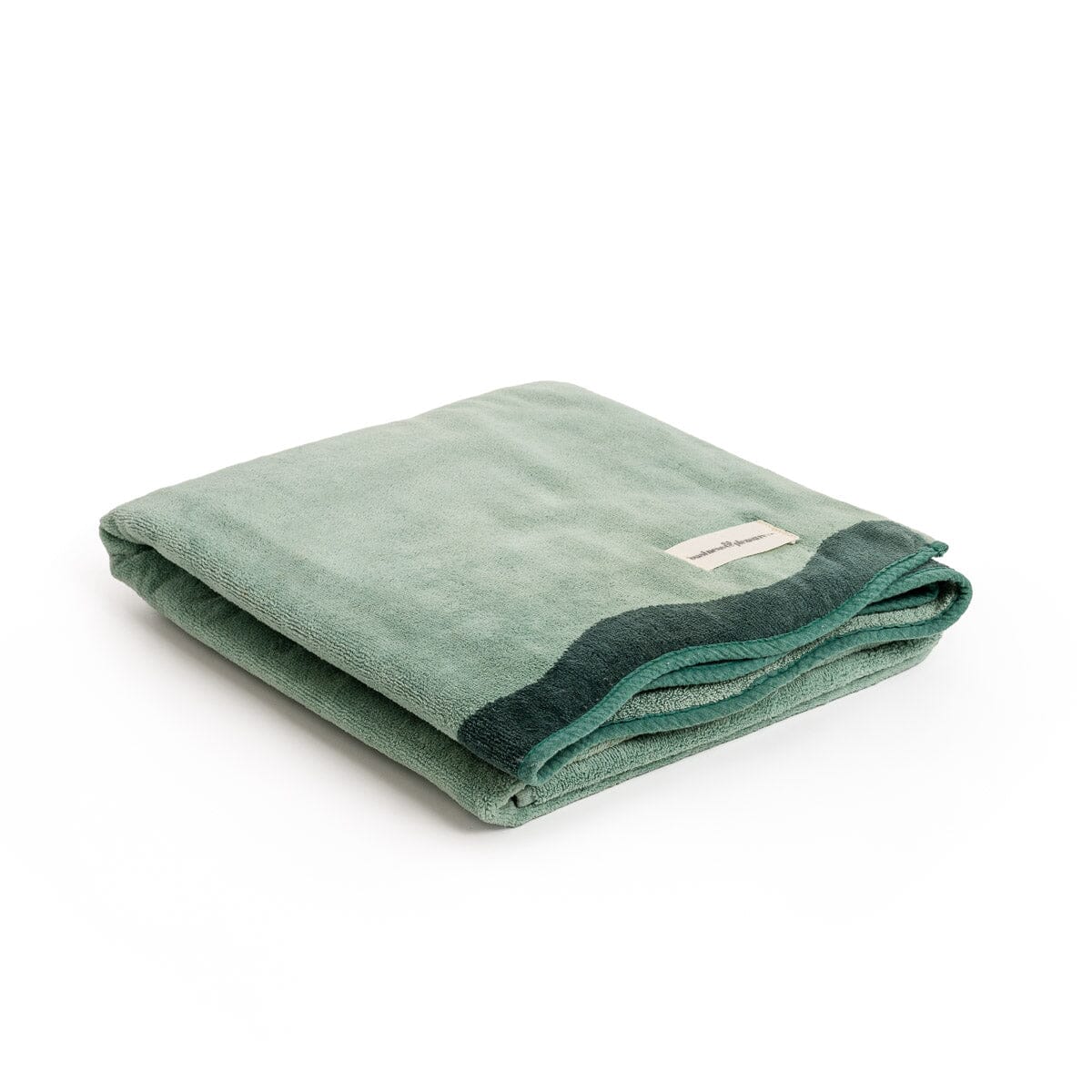 Beach Towel in Rivie Green