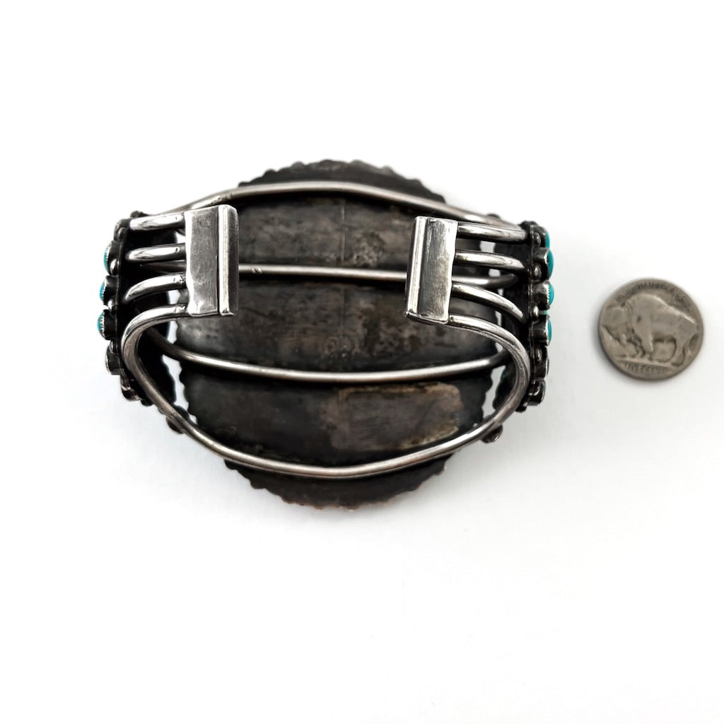 Large Vintage Cluster Bracelet