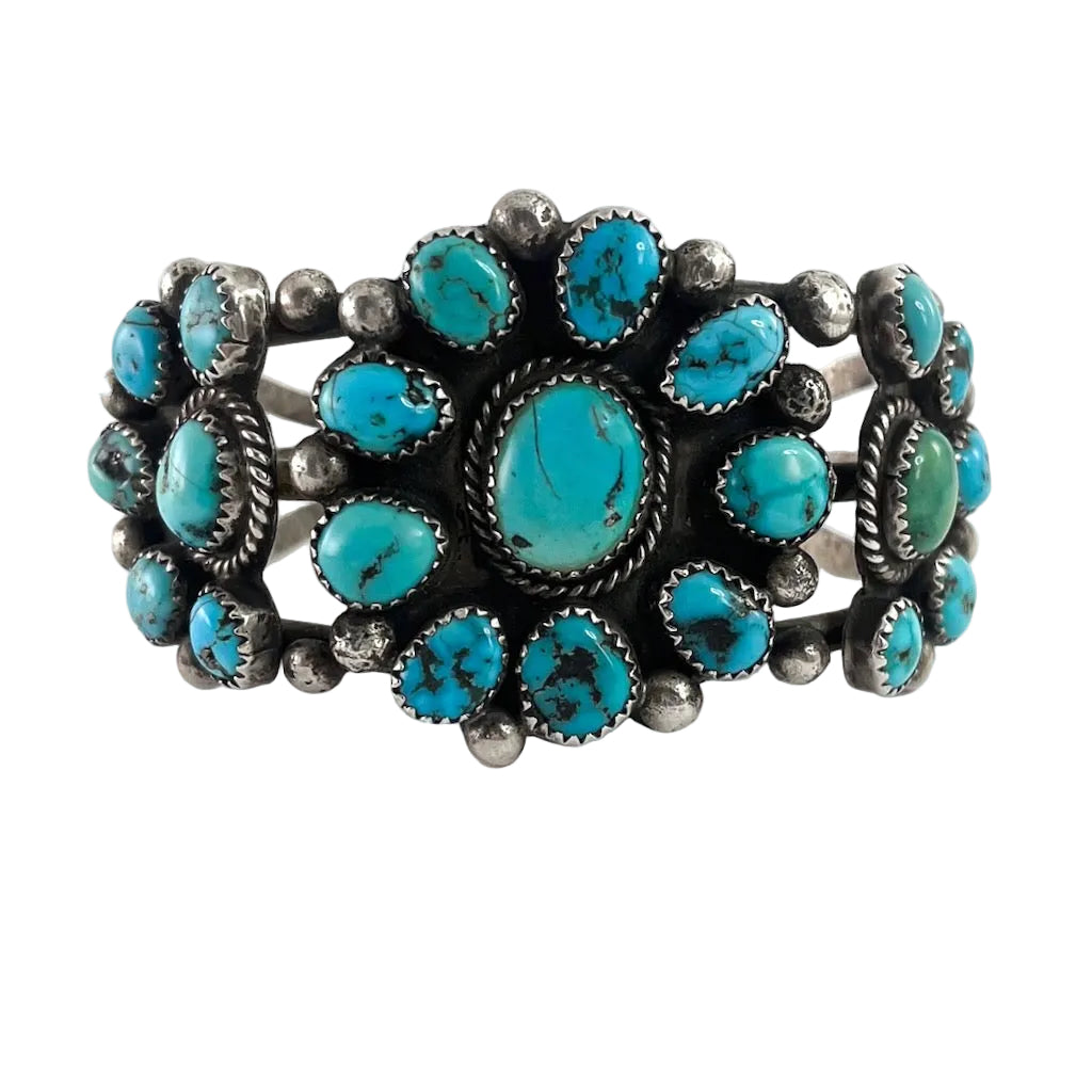 Small Vintage Cluster Bracelet