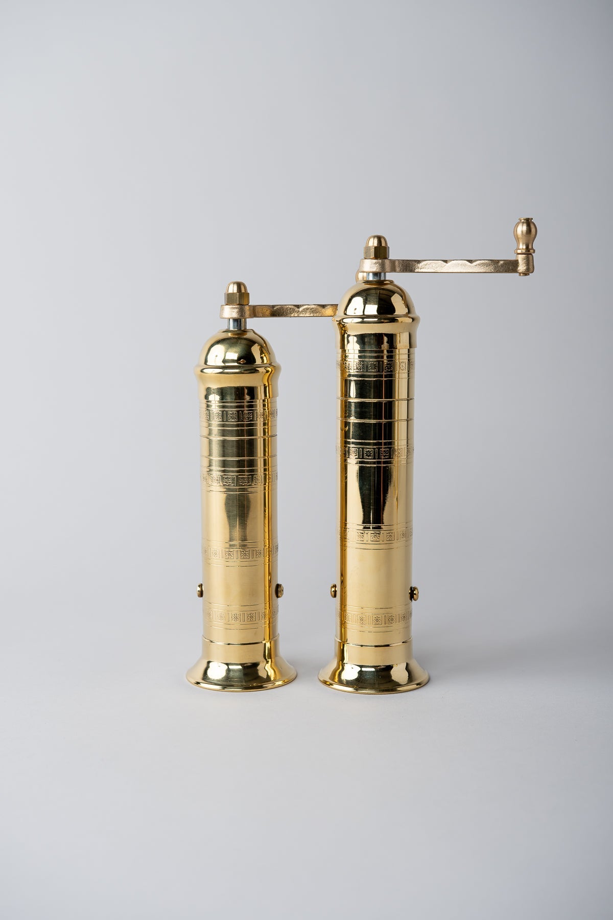 Alexander Brass Pepper Mill - 8"