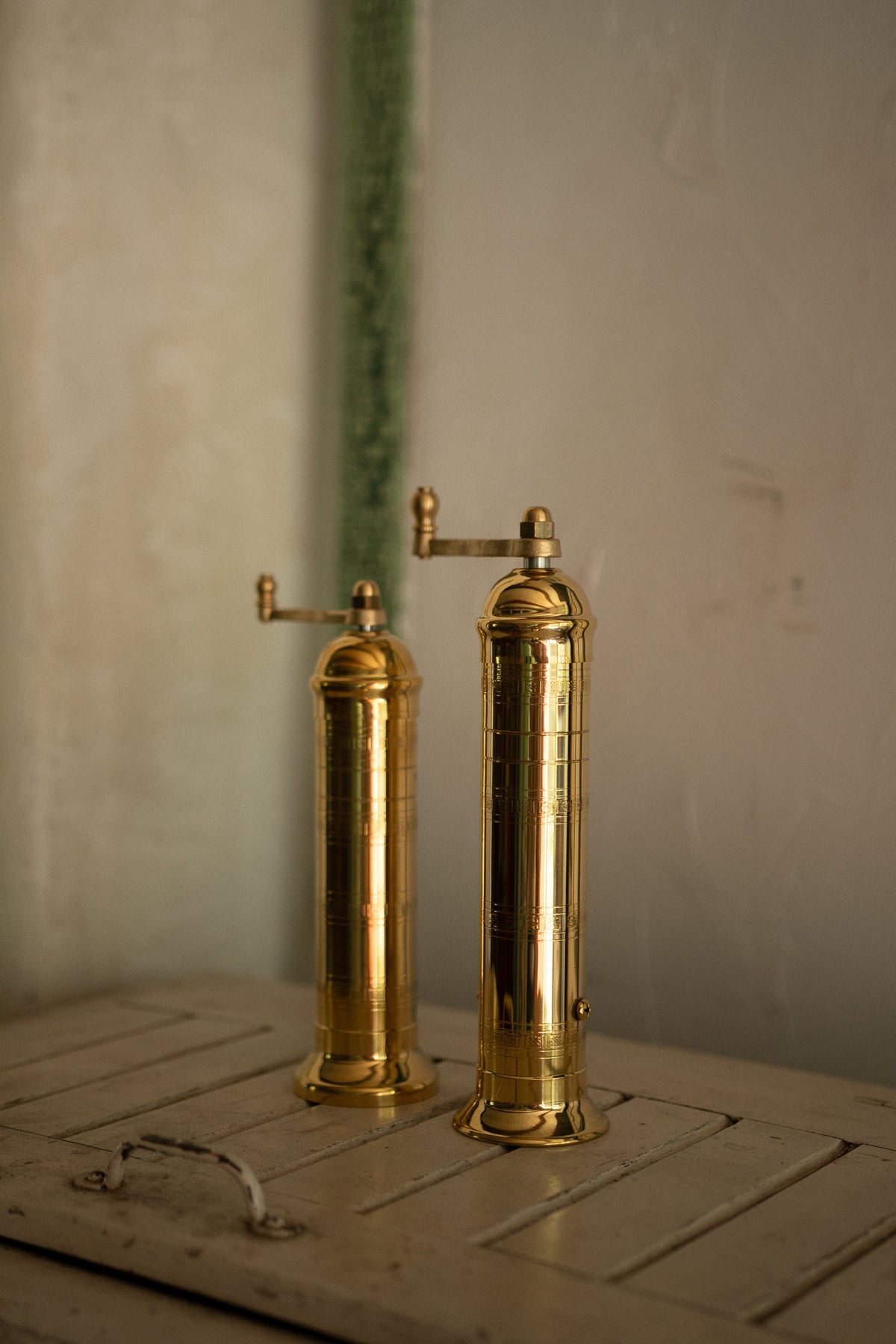 Alexander Brass Salt Mill