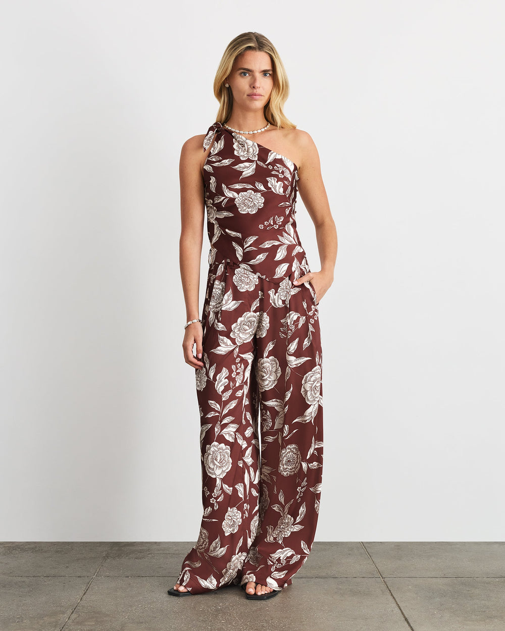Jodi Pant in Deep Redwood Multi