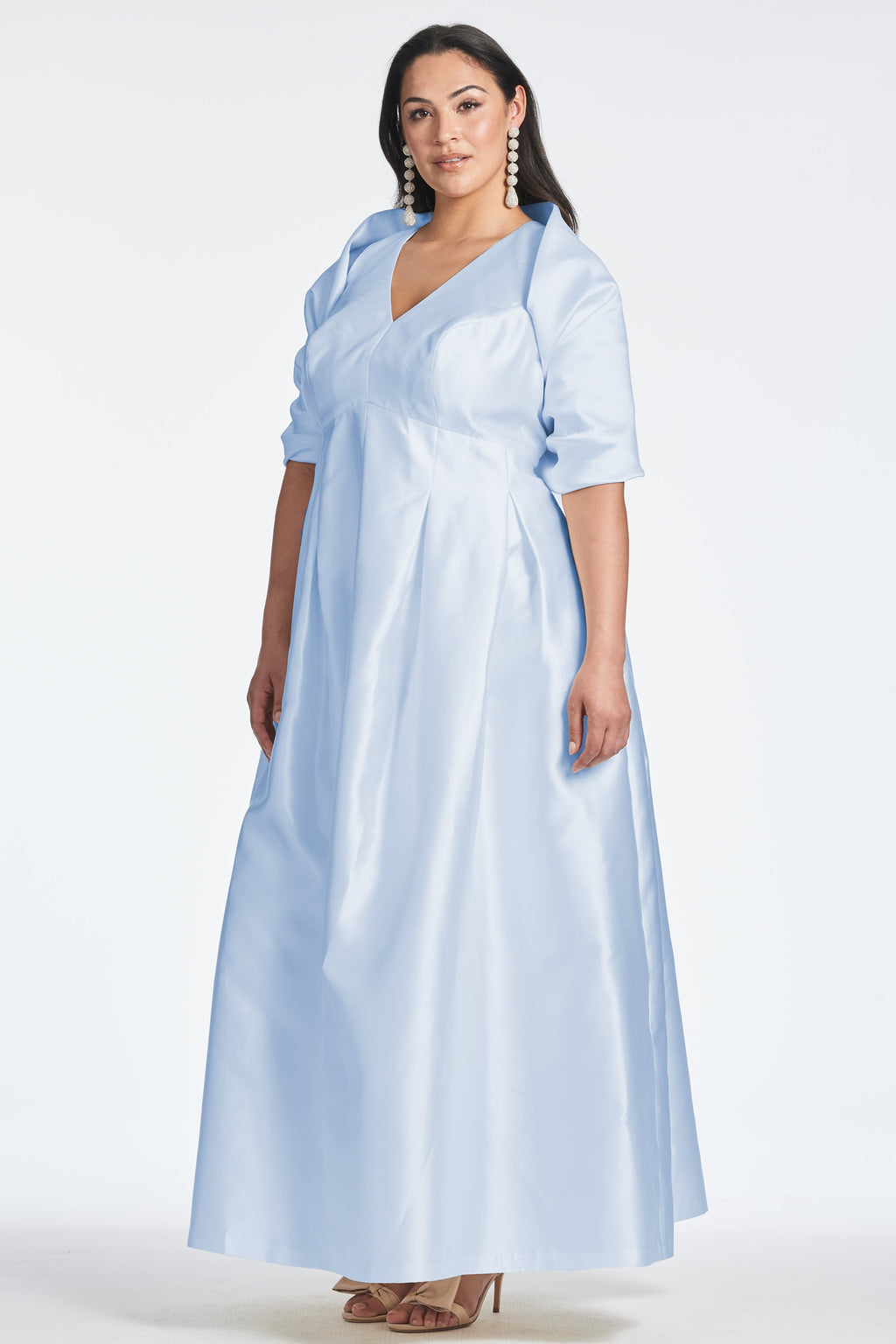 princess polly baby blue dress Wholesale3837/T