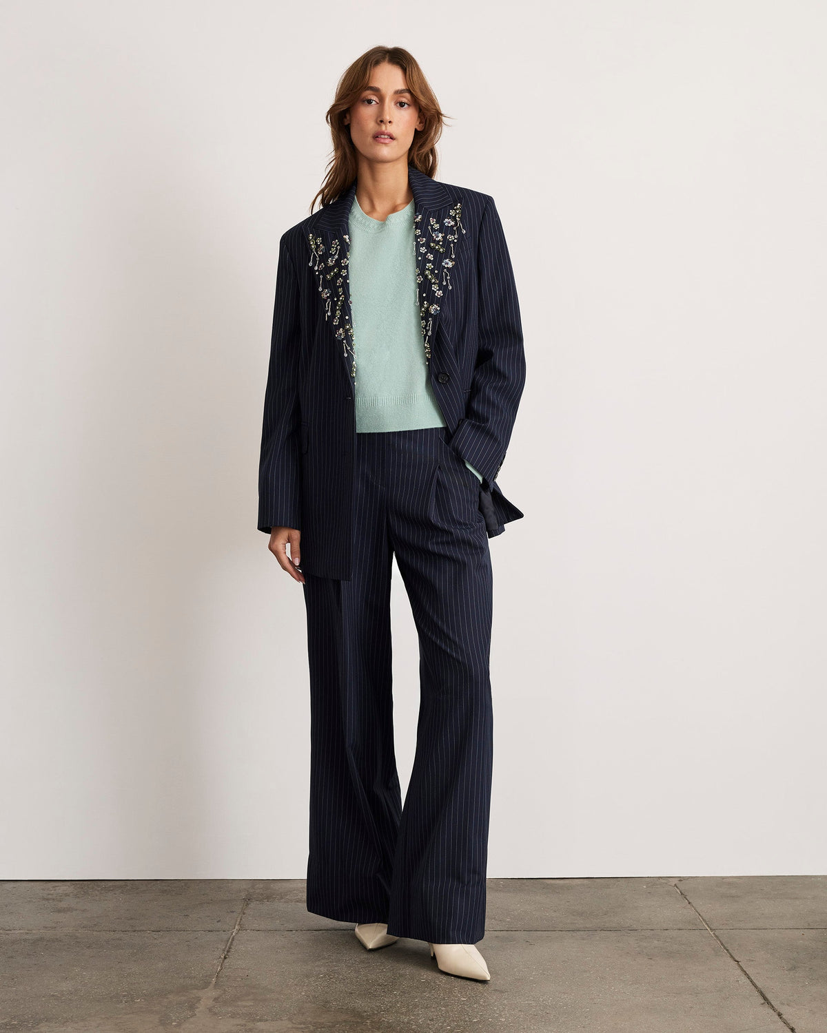 Brooks Blazer in Classic Navy