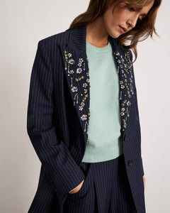 Brooks Blazer in Classic Navy