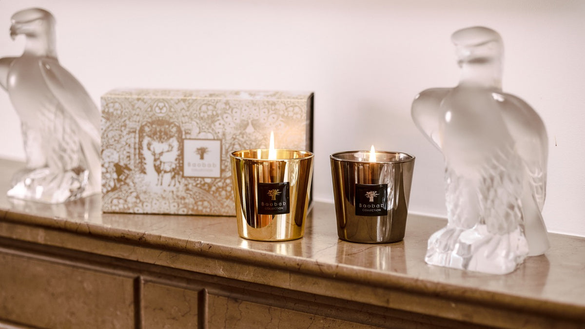 Duo candles Exclusives MAX08 Aurum-Platinum