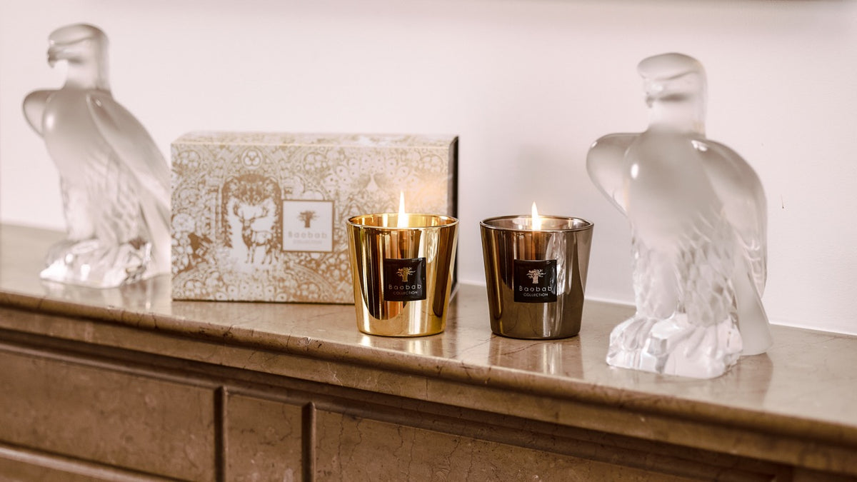 Duo candles Exclusives MAX08 Aurum-Platinum