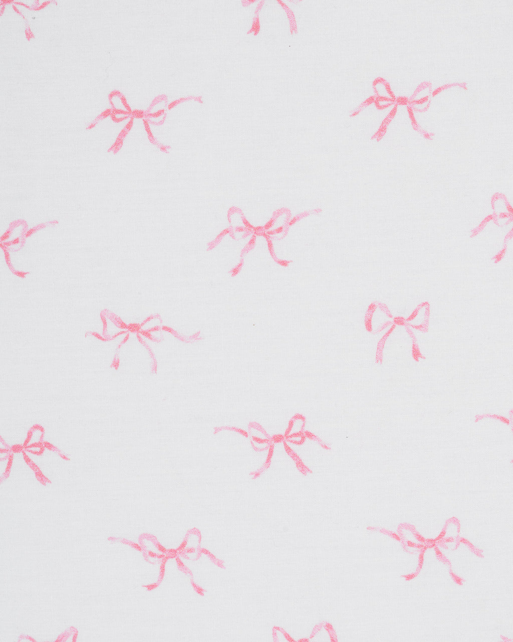 Luxe Premium Percale Crib Sheet in Blushing Bows