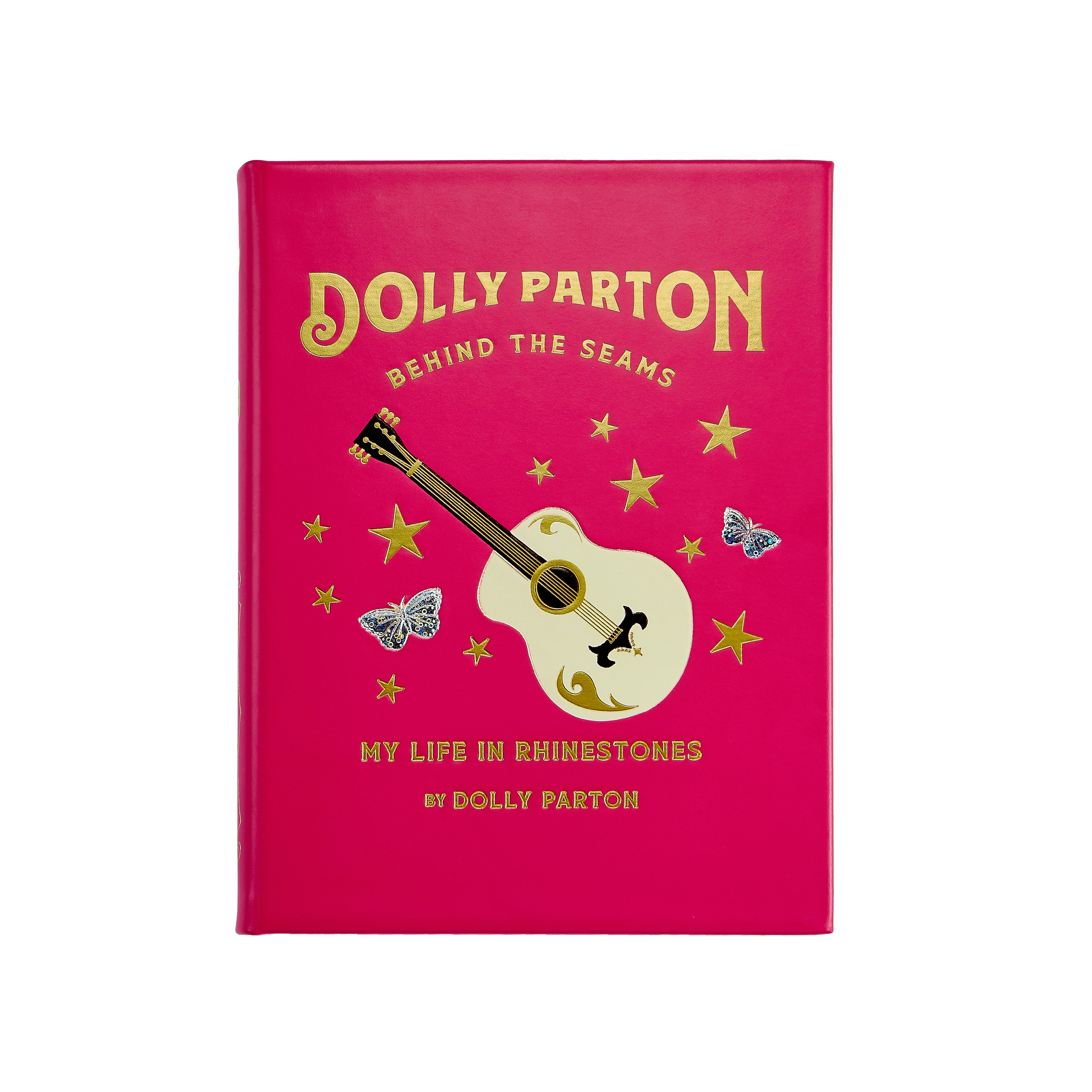 Dolly Parton Behind the Seams: My Life in Rhinestones Bonded Leather