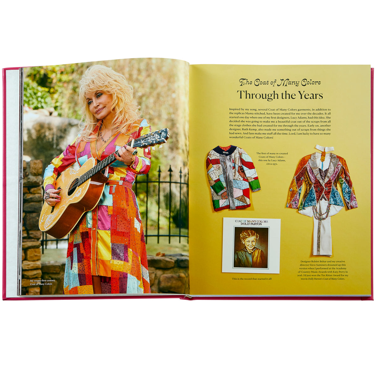 Dolly Parton Behind the Seams: My Life in Rhinestones Bonded Leather