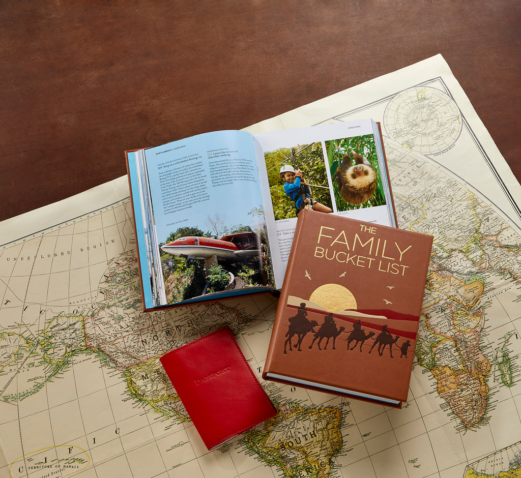 The Family Bucket List Bonded Leather