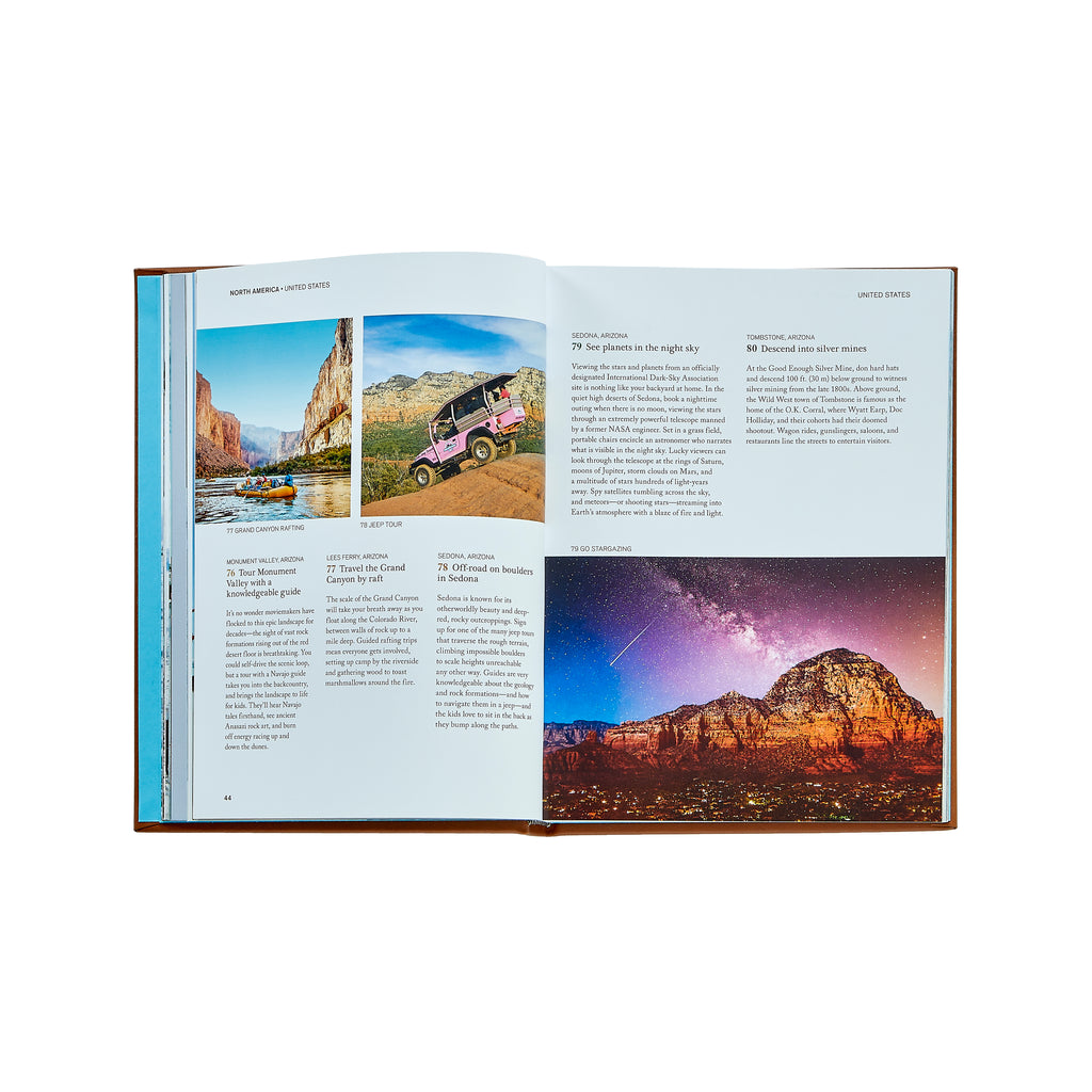 The Family Bucket List Bonded Leather