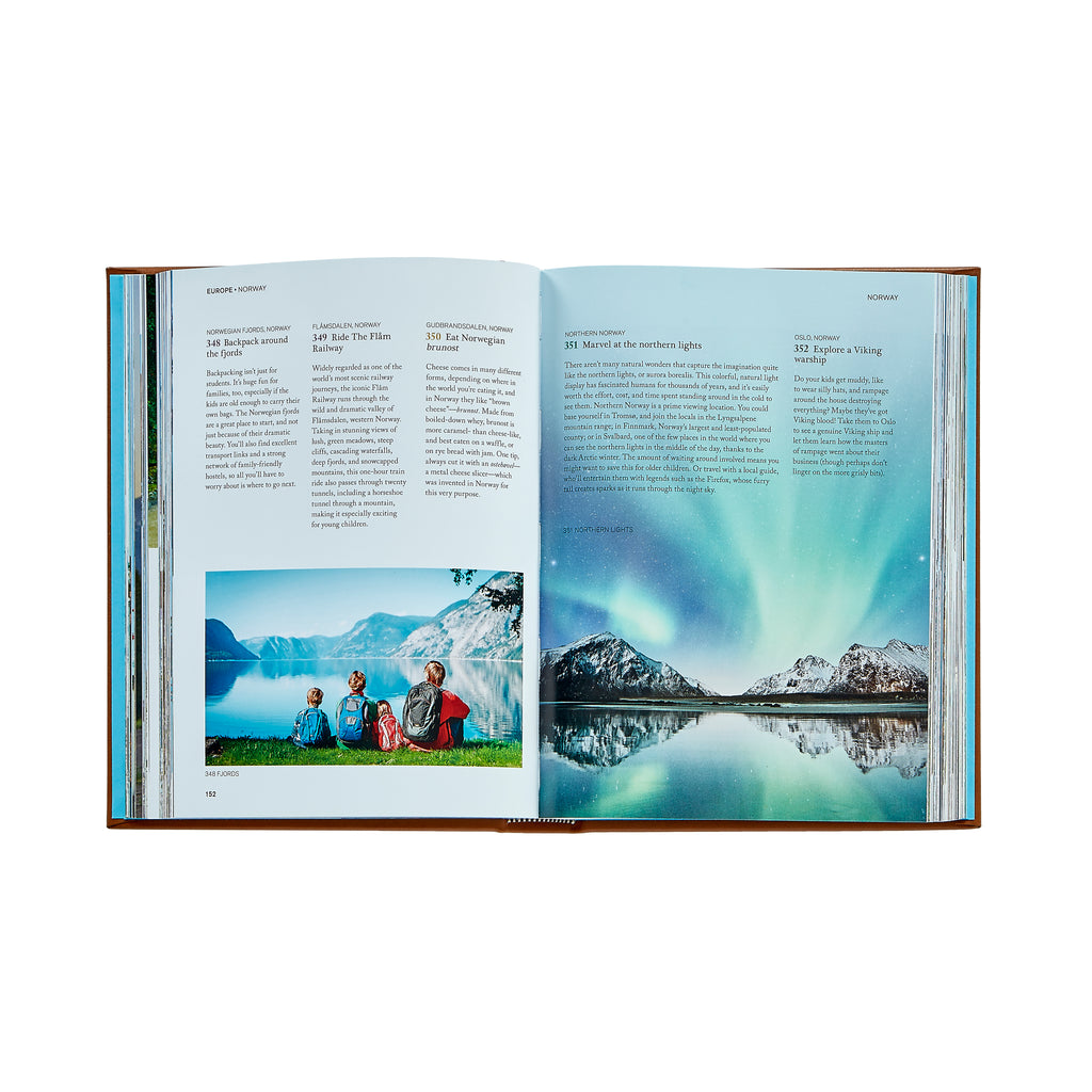 The Family Bucket List Bonded Leather
