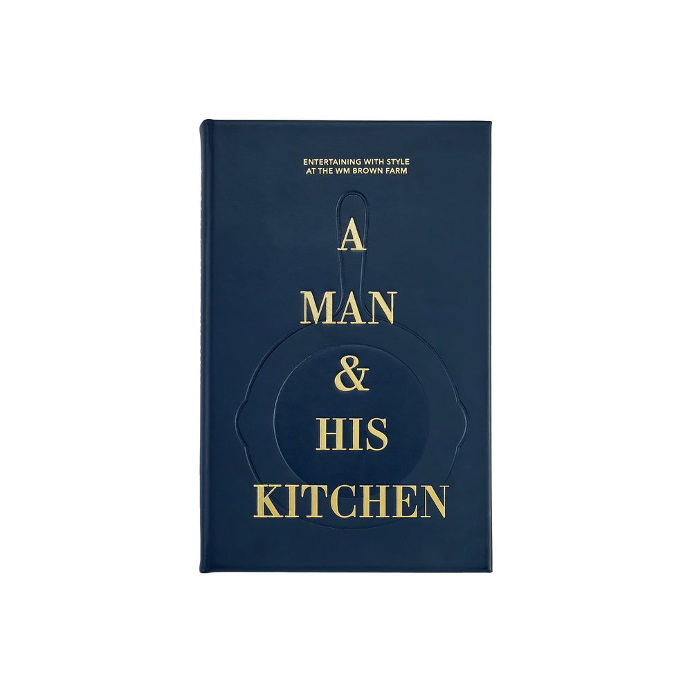 A Man & His Kitchen Bonded Leather