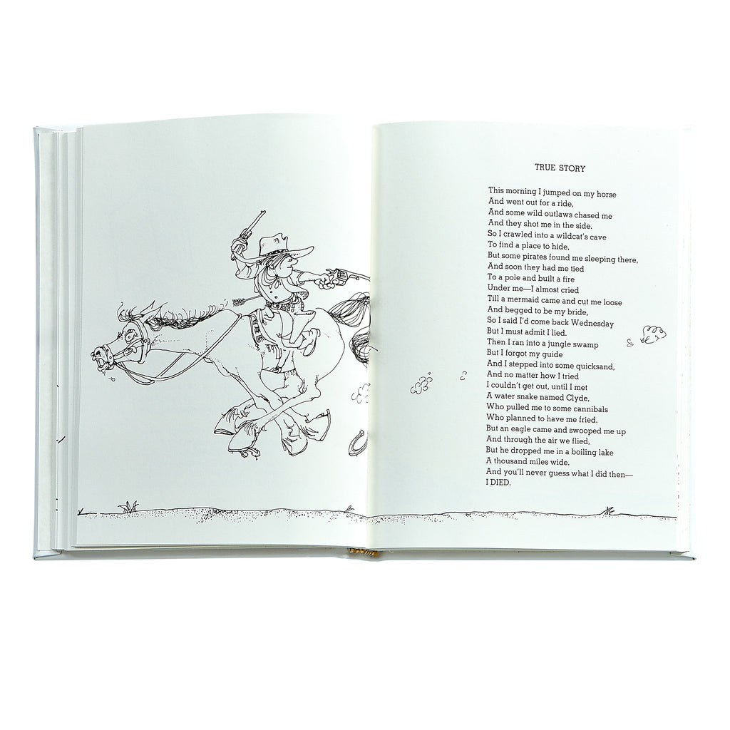 Where the Sidewalk Ends: Poems and Drawings