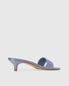 Avery 35 in Blue Satin