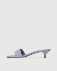 Avery 35 in Blue Satin