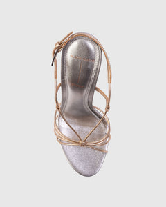 Fern 100 in Silver & Gold Leather