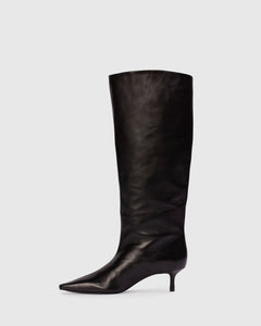 Sutton 50 in Black leather
