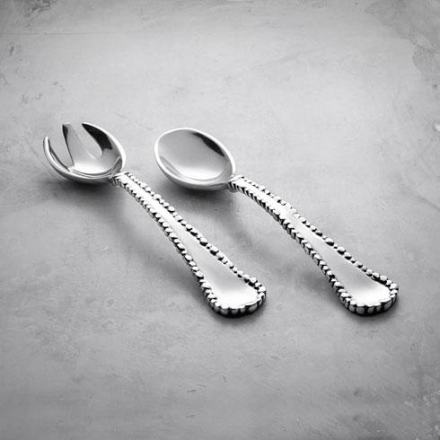 Beatriz Ball ~ Organic Pearl ~ Large Salad Servers