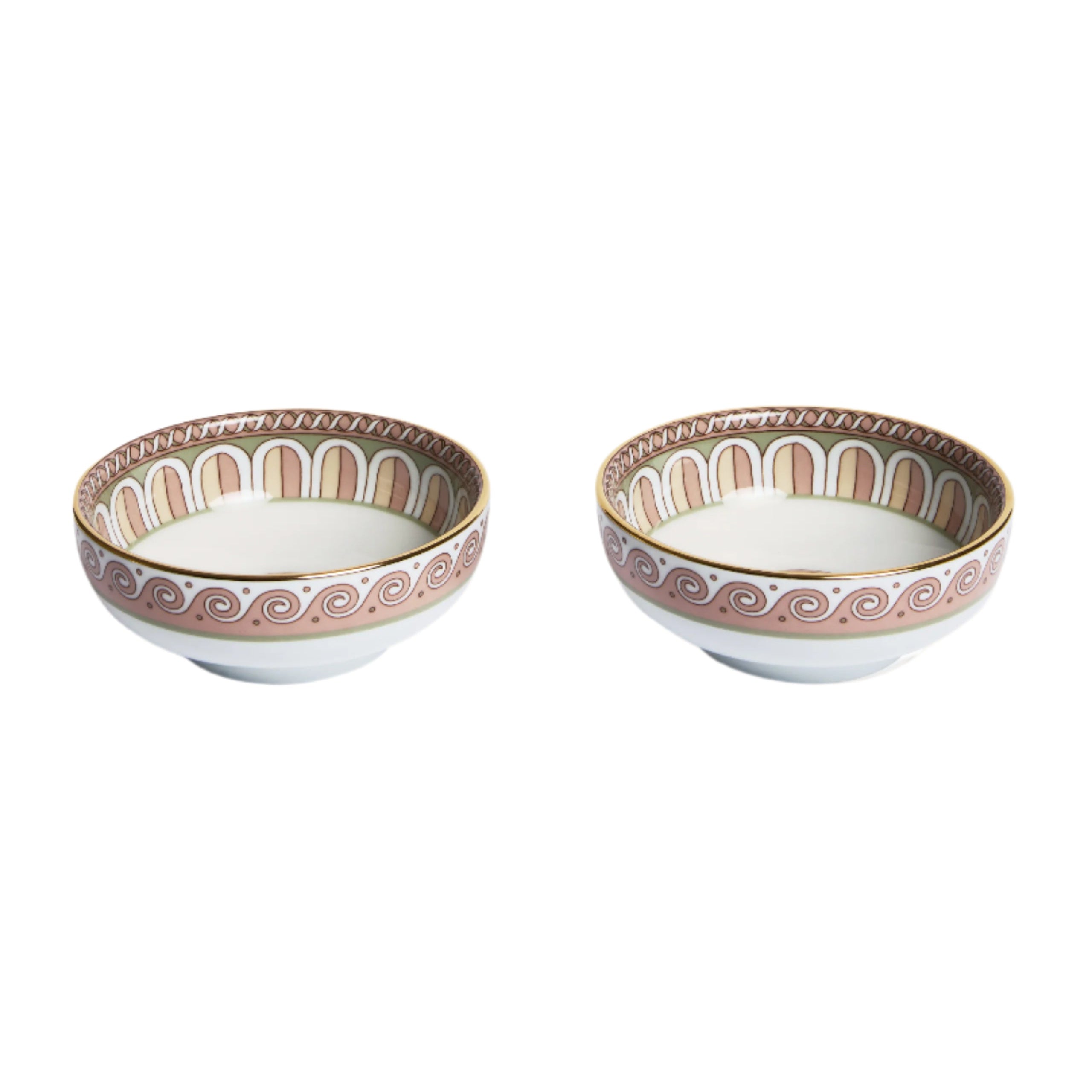 Snack Bowl in Napoli Dusty Pink, Set of 2