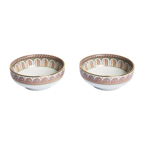 Snack Bowl in Napoli Dusty Pink, Set of 2