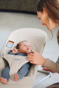 Bouncer Balance Soft in Tri Fabric Light Beige