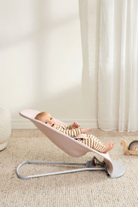 Bouncer Bliss in Woven Mélange Light Pink