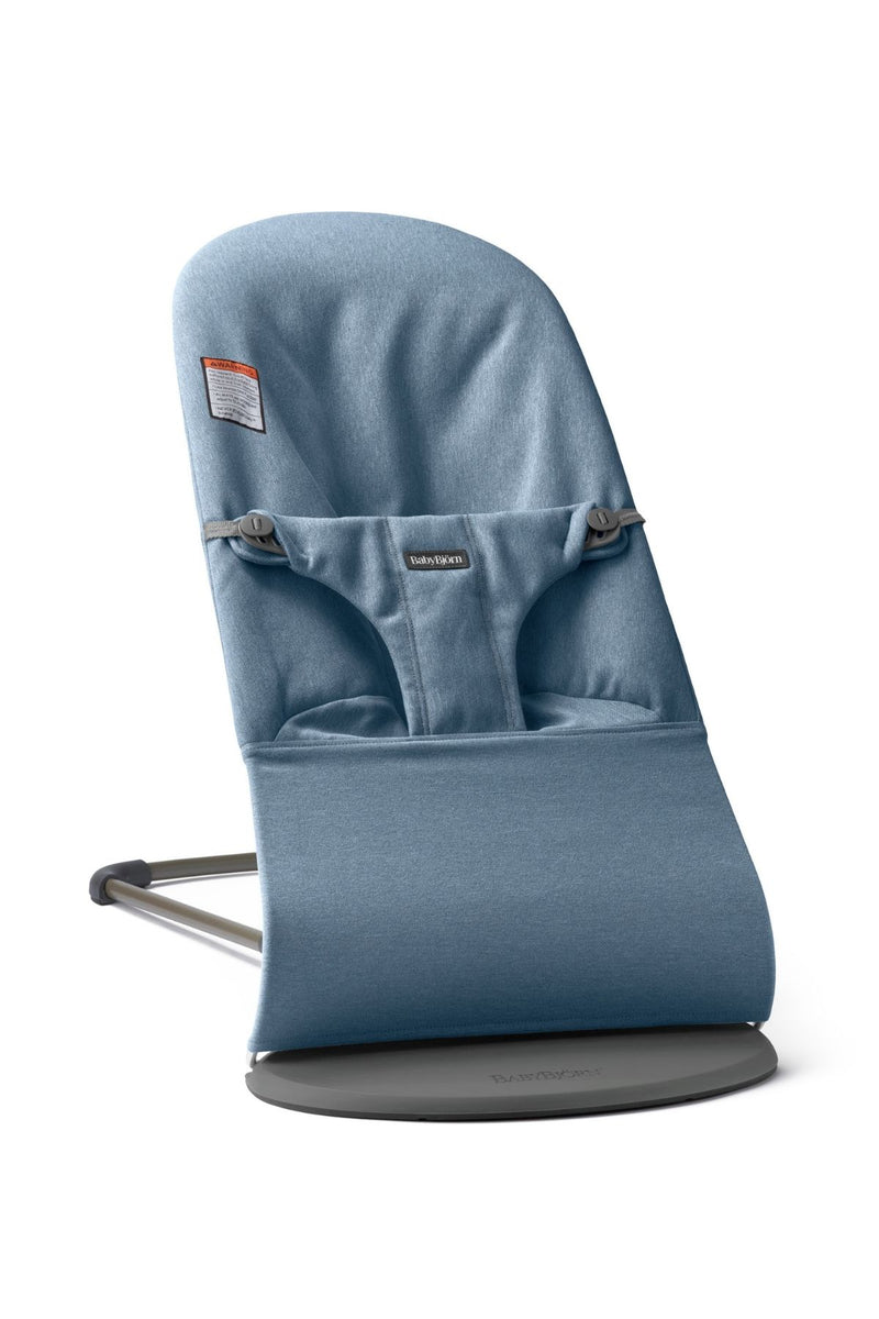 Bouncer Bliss in Woven Mélange Blue
