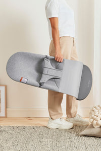 Bouncer Bliss in Jersey Light Gray