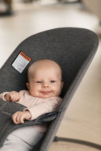 Bouncer Bliss in Jersey Charcoal