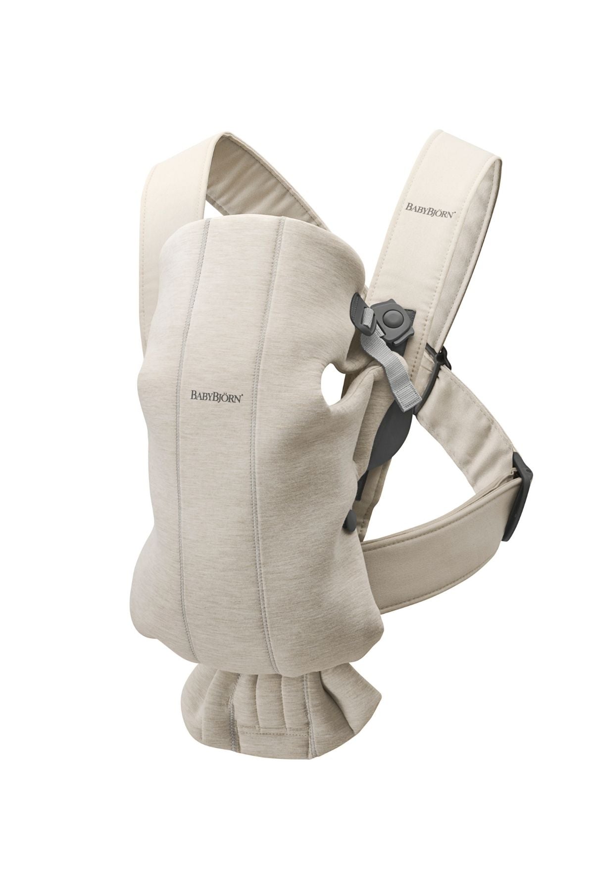 Baby Carrier Mini in 3D Jersey in Light Beige