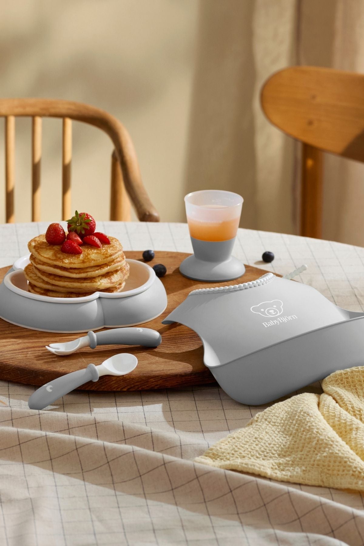 Baby Dinner Set in Gray