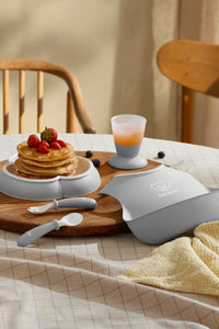 Baby Dinner Set in Gray