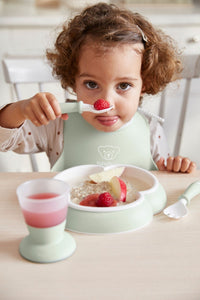 Baby Dinner Set in Powder Green