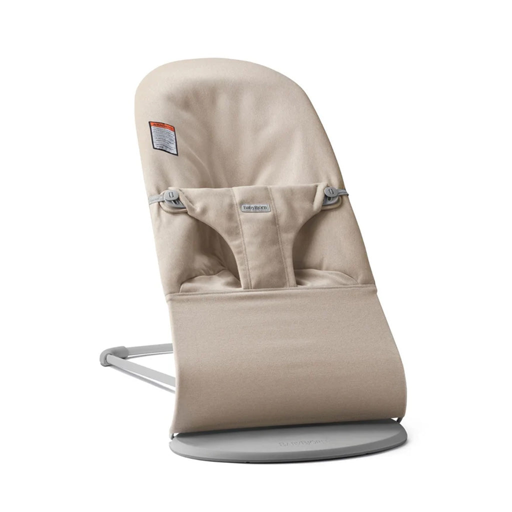 Bouncer Bliss in Woven Mélange Light Beige