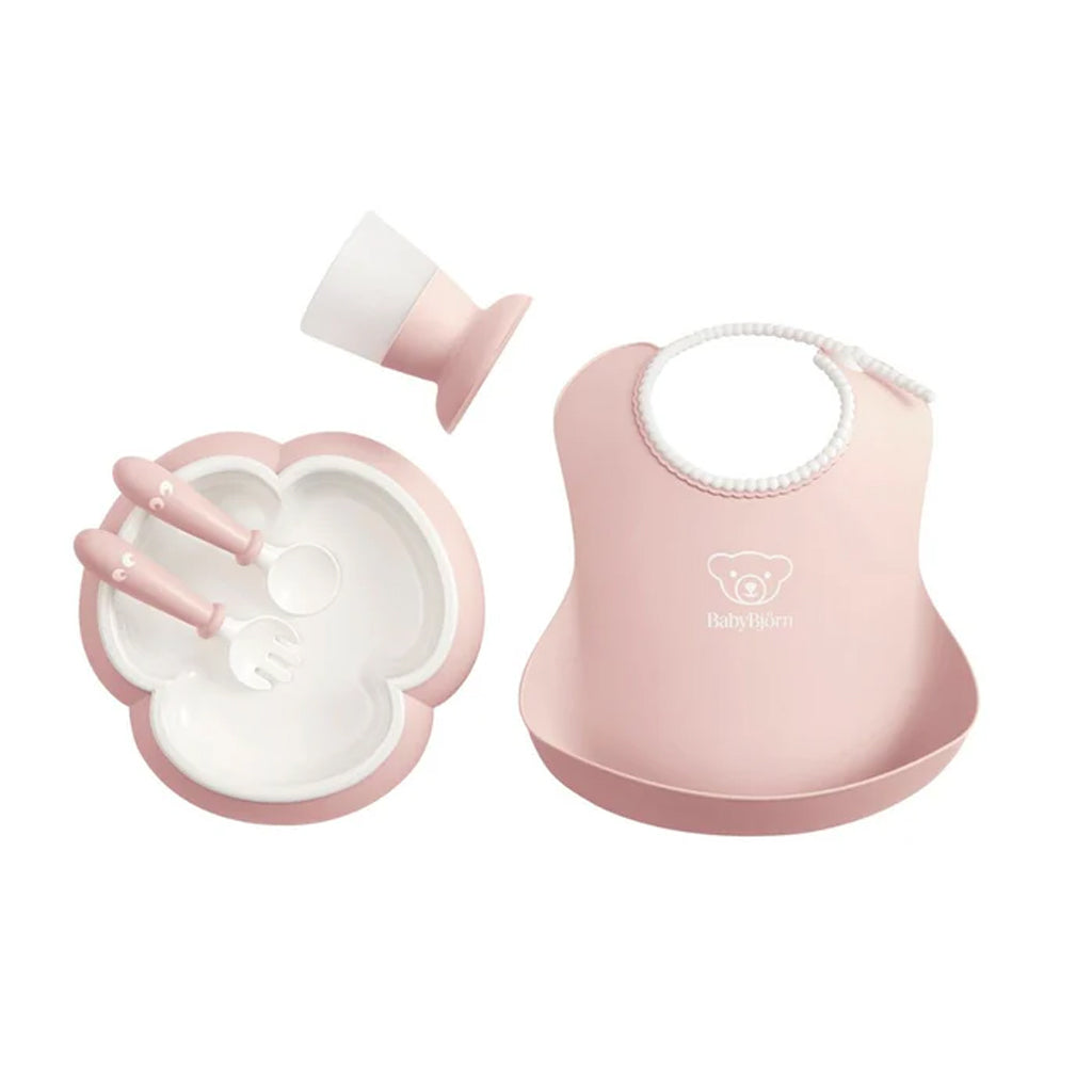 Baby Dinner Set in Powder Pink