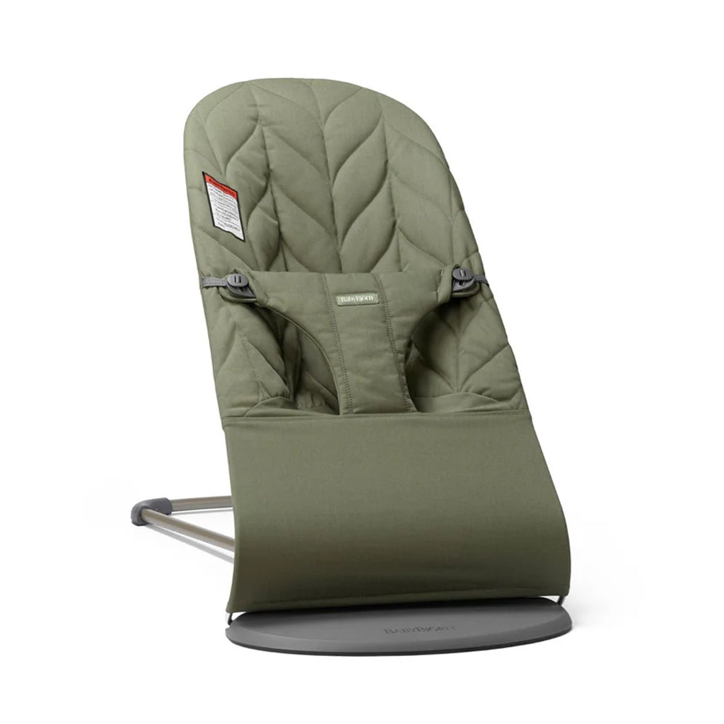 Bouncer Bliss in Petal Quilt Dark Green