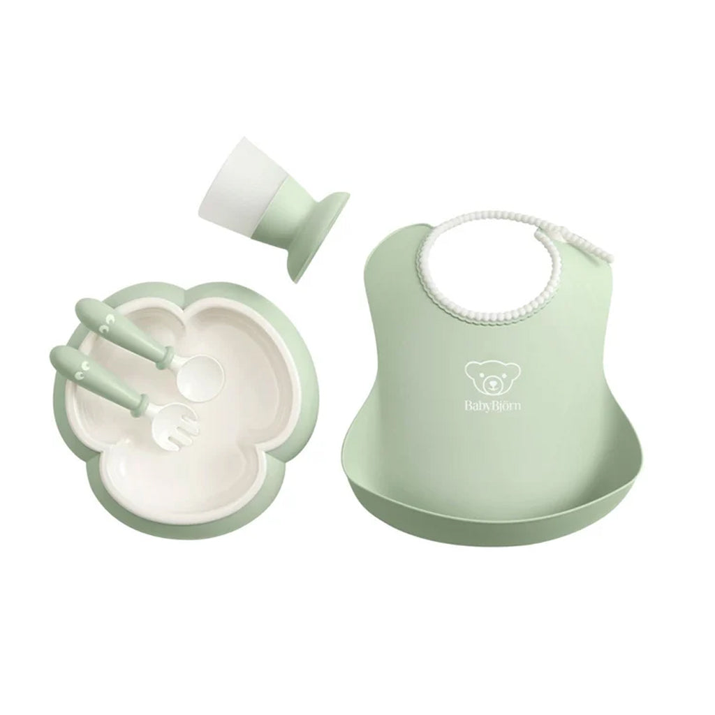 Baby Dinner Set in Powder Green