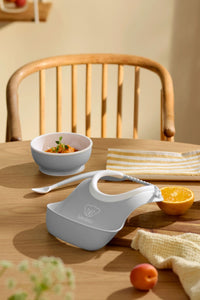 Baby Feeding Set in Gray, Set of 3